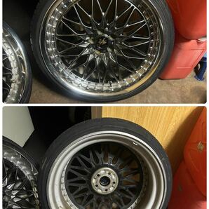 八戸 WORK ワーク VS XV 3ピース ブリリアントシルバー 19 x 9J 9.5J +34 +15 PCD100 5H 2023年 TRIANGLE TR968 215/35R19 86 BRZ プリウスの画像4