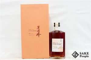 ★注目! 翠波峰 15年 シェリーカスク 500ml 37% 箱付き リキュール 日本