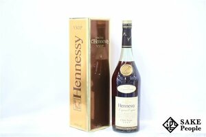 ◆注目! ヘネシー VSOP スリムボトル グリーン 1000ml 40％ 箱付き コニャック