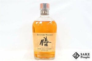 ◇注目! サントリー 膳 ピュアモルト 淡麗旨口 二条大麦100% 640ml 40% ジャパニーズ