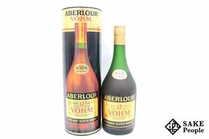 ◇注目! アベラワー V.O.H.M. 12年 ベリーオールド 750ml 43% 箱付き スコッチ.