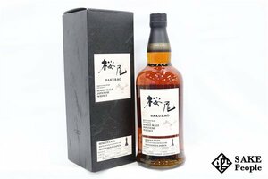 ◇注目! 桜尾 シングルモルト 2020-2023 信濃屋 ファーストフィルIPAカスク 700ml 62% 箱付き ジャパニーズ