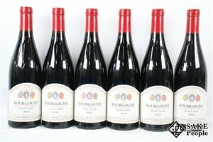 ■注目! ワイン6本セット ブルゴーニュ ピノ・ノワール 2012 ロベール・シリュグ 750ml 12.5％ フランス ブルゴーニュ 赤