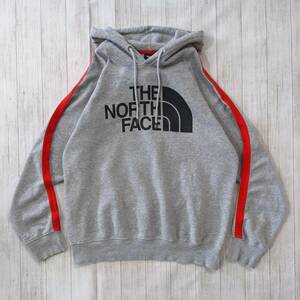 THE NORTH FACE/ノースフェイス/海外限定モデル/フロントデカロゴプルオーバーパーカー/サイド立体ライン