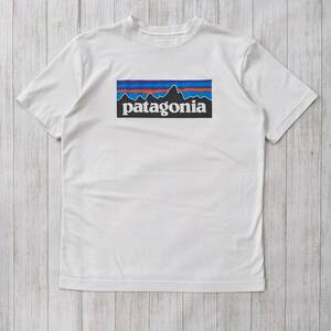 patagonia/パタゴニア/ボーイズキャプリーンクールデイリーTシャツ/ブランドデカロゴ/伸縮速乾素材/SIZE XXL