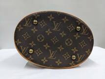 LOUIS VUITTON/ルイヴィトン/モノグラムバケットPM/プチ・バケット/M42238/トートバッグ/バケツ型/底鋲_画像8