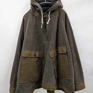 O project/オープロジェクト/FISHBONE TWEED ANORAK PARKA/ヘリンボーンツイードアノラックパーカー/ビッグシルエットの画像10