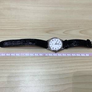 1450◆SEIKO セイコー ドルチェ 8J41-8010 ホワイト文字盤 ローマン QZ メンズ腕時計 稼働確認済の画像8