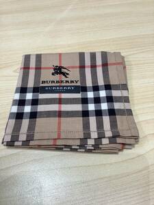 1218◆BURBERRY バーバリー ハンカチ ノバチェック 柄 ブランド 小物 スカーフ 現状品