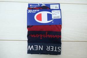 新品チャンピオン CHAMPION BOXER BRIEF CM6-U206-0019 LL 紺/赤 メンズ 3Dシームレス ボクサーブリーフ ショーツアンダーウェア