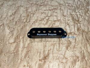 新品Seymour Duncan Single-Coil Pickup Cover 1個For Stratocaster Blackセイモア ダンカン ストラト シングルコイル ピックアップ カバー