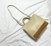 LOEWE　ロエベ アナグラム　レザー　2way トートバッグ ショルダーバッグ　ハンドバッグ_画像3