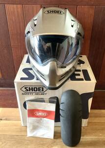 SHOEI ショウエイ ヘルメット HORNET XV XLサイズ フルフェイスヘルメット モトクロス オフロード バイク 美品 箱付き 旧車 族ヘル