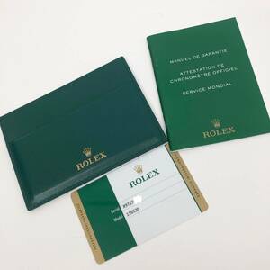 【付属品のみ】 ROLEX ロレックス 116520 ギャランティー カード デイトナ 付属品 保証書 ⑫