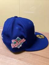 新品未使用　NEW ERA ドジャース　キャップ　ハート柄　DODGERS ニューエラ　7 1/8 56.8cm_画像5