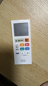 エアコン用学習リモコン OHM電機(OAR-N9)