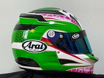 新品！Arai ヘルメット ☆アライSK-6 PED レーシングカート用 オリジナルフルペイント済み☆ サイズ61-62_画像2