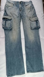 希少 Levi's signature カーゴジーンズ　ｗ32