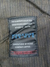 NICOLE CLUB FOR MEN ★THE ELABORATE COLLECTION ブーツカットデニムパンツ　サイズ46 _画像9