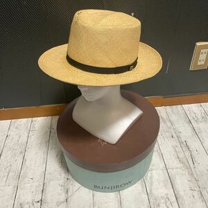 HATTER-BUNJIROW документ 2 . мягкая шляпа шляпа панама ma шляпа мягкая шляпа шляпа размер 59
