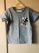 ☆新品　未着用　トップス　半袖　Tシャツ　ミッキーマウス　千趣会　ベルメゾン　110☆_画像1