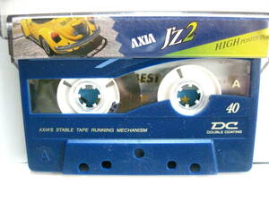 使用済み　中古　　カセットテープ　富士AXIA　J’ｚ2　Type2　ハイポジ　40分　1本　爪あり　No638　スリムケース