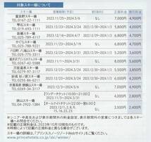 西武※スキー場※リフト券※３０％割引券※株主優待券※１～７枚※苗場、軽井沢プリンス、万座、志賀高原、富良野、かぐら、妙高、狭山_画像3