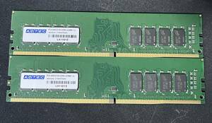 Crucial DDR4-2400 16GB 2枚組(32GB) デスクトップメモリ CT16G4DFD824A 