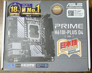 ASUS PRIME H610I-PLUS D4-CSM Mini-ITX マザーボード ジャンク