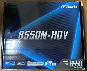 ASRock B550M-HDV AM4 MATXマザーボード