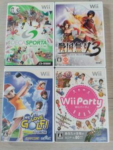 【Wii】 DECA SPORTA Wiiでスポーツ”10”種目！WELOVEGOLF!　WiIParty　戦国無双3