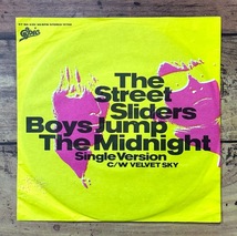 ★【お宝レコード】EP 7inch「Boys Jump The Midnight」THE STREET SLIDERS（ザ・ストリート・スライダーズ）_画像1