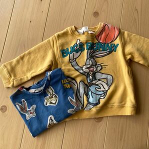 LOONEYTUNES ZARA ミスバニー トレーナー キッズ 長袖