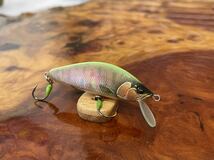 T.C.G Handmade Lures 50s No.7 ハンドメイドミノー アワビ貼り ハンドメイドルアー_画像4