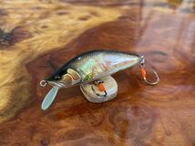 T.C.G Handmade Lures 50s No.11 ハンドメイドミノー アワビ貼り ハンドメイドルアー_画像1