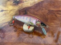 T.C.G Handmade Lures 50s No.17 ハンドメイドミノー アワビ貼り ハンドメイドルアー_画像4