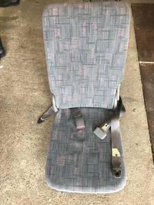 コMuターGenuine　センターSeat　真ん中　フロント　３person　Wide　コMuター外し　２点式Seatbeltincluded