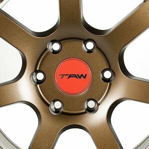 数量限定 \1スタート 200系ハイエース ホイール TAW Styling6 18X8.0J +37 6H139.7 マットブロンズ ホイール4本セット 18インチの画像5