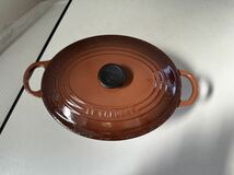 LE CREUSET 両手鍋 25cm 3/8（1）_画像1