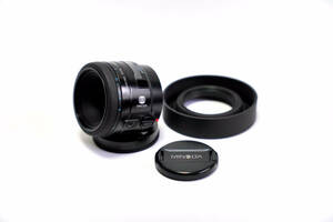 MINOLTA (ミノルタ) AF 50mm F2.8 MACRO NEW Aマウント単焦点レンズ (ラバーフード付き)