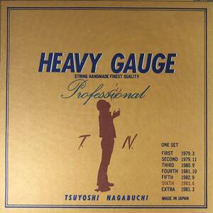 m325 LPレコード【TSUYOSHI NAGABUCHI /HEAVY GAUGE 】長渕剛 /ヘビー・ゲージ