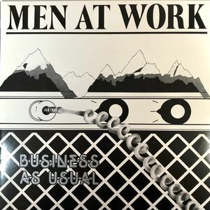 m331 LPレコード【MEN AT WORK /BUSINESS AS USUAL 】メン・アット・ワーク/ワーク・ソングズ