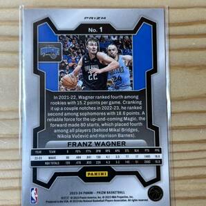 Panini PRIZM Ice orlaondo magic FRANZ Wagner フランツ ワグナー オーランド マジック basketball 2024 wemby paolo bancheroの画像2