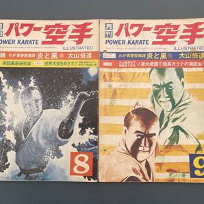 月刊パワー空手 昭和54年 1979年 8.9月号 2冊セット
