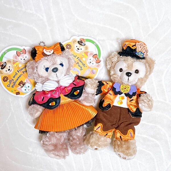 ダッフィー ぬいぐるみバッジ　 シェリーメイ　 ディズニー　 TDS ハロウィン