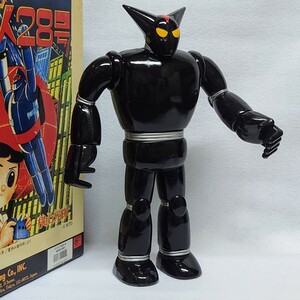  Showa Retro BLACK OX Tetsujin 28 number figure MOTION FIGURE COLLECTION TETSUJIN 28 photographing therefore breaking the seal. unused goods ( robot anime width mountain brilliance )