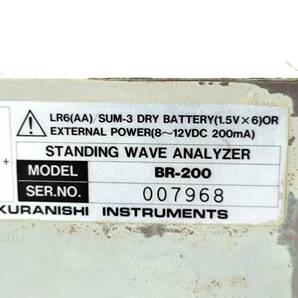 クラニシ SWR アンテナアナライザー★BR-200★STANDING WAVE ANALYZER★1.8～170MHzの画像4