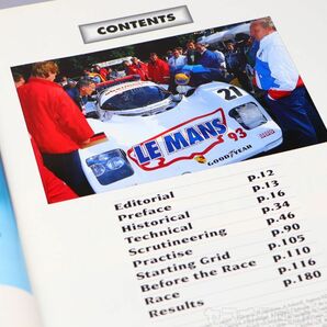 Q-08 【洋書】1993 LE MANS 24 HOURS PBS ル・マン OFFICIAL YEARBOOK ENGLISH EDITION 送料一律230円可 中古書籍 当時モノ 美品の画像6