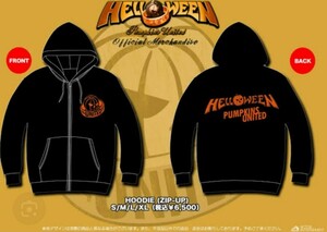 helloween pumpkin united 2019 パーカー 古着 アイアンメイデン メタリカ ハロウィン Lサイズ