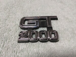 2000GT GT2000 コロナ カリーナ セリカ RT104 RT114 RA40 TA40 トヨタ ロゴ エンブレム 旧車 昭和